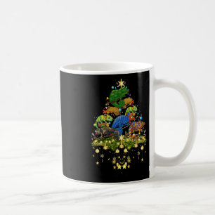 Chameleons Christmas Tree Lights Holiday Chameleon Kaffeetasse