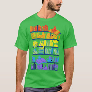 Chameleons Library T-Shirt