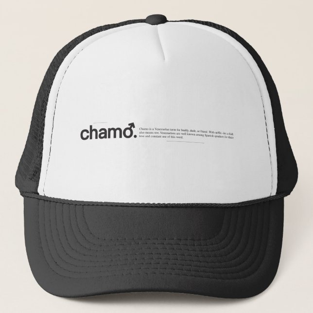 Chamo Trucker Hat Truckerkappe (Vorderseite)