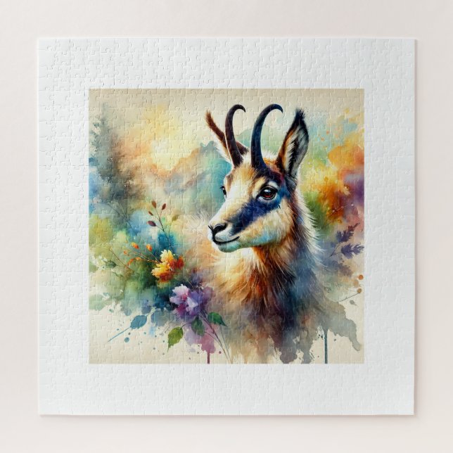 Chamois 111024AREF135 - Watercolor (Vertikal)