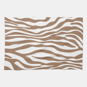 Chamoisee Zebra Animal Print Handtuch