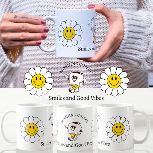 Chamomile Blume Funny Niedlich Trendy Morgenkaffee Kaffeetasse