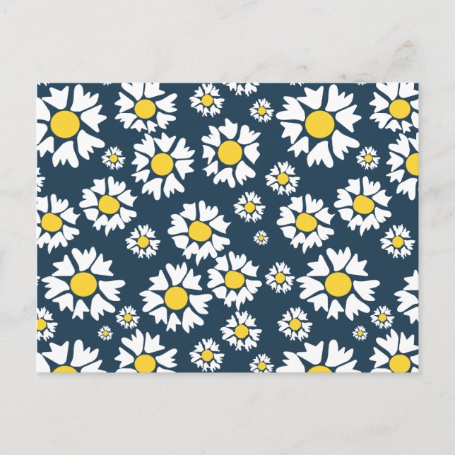 Chamomile-Blume Postkarte (Vorderseite)