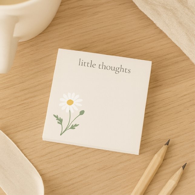 Chamomile Sprig - Soft Cream Post-it Klebezettel (Von Creator hochgeladen)