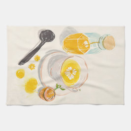 Chamomile Tea & Honey Kitchen Towels Geschirrtuch