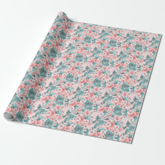 Chamomile Wasserfarbe: Nahtloses Blumendesign Geschenkpapier