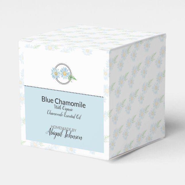 Chamomile-Wildblume | Packung mit Badewanne und Kö Geschenkschachtel (Vorderseite)