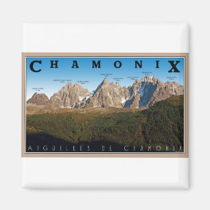 Chamonix- - Aiguillede Chamonix Magnet
