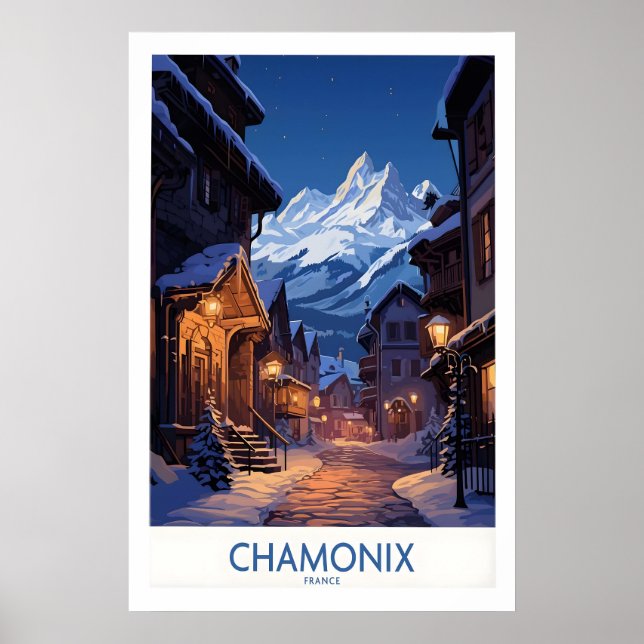 Chamonix Druck 1 Poster (Vorne)