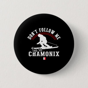 Chamonix France Ski Resort Französische Alpen Skif Button