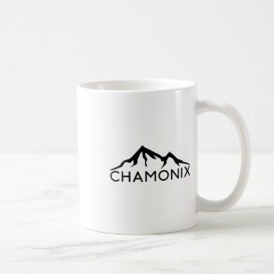 Chamonix France Skiing Kaffeetasse