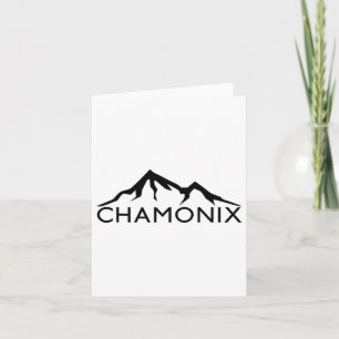 Chamonix France Skiing Karte