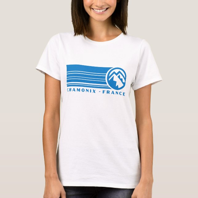 Chamonix France T-Shirt (Vorderseite)