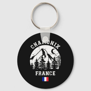 Chamonix Frankreich Alpen Skigebiet Alp Alpine Schlüsselanhänger