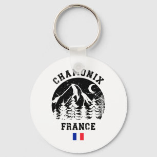 Chamonix Frankreich Alpen Skigebiet Alp Alpine Schlüsselanhänger