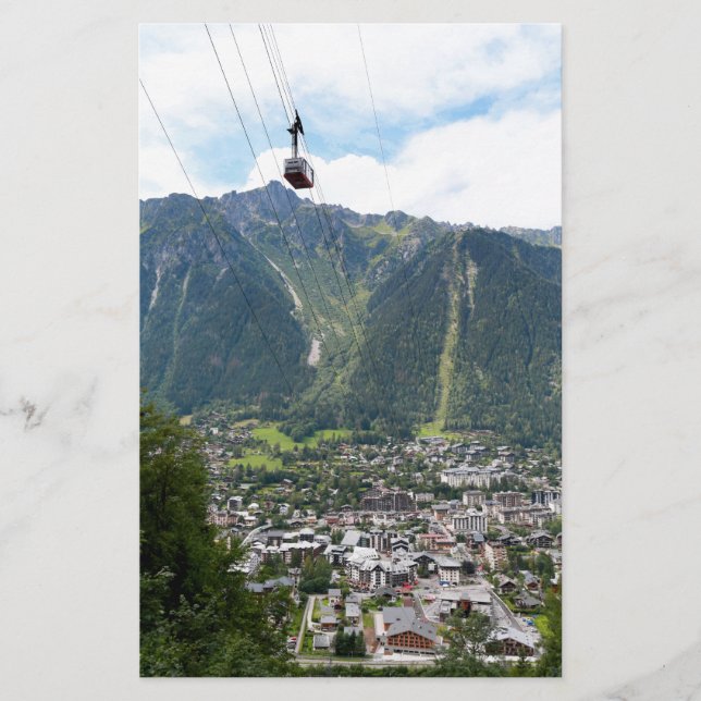 Chamonix - Frankreich Briefpapier (Vorderseite)