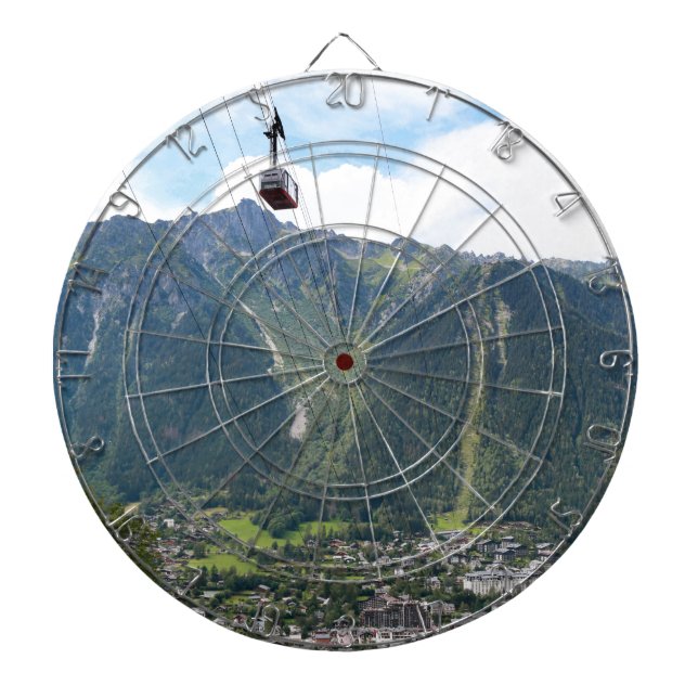 Chamonix - Frankreich Dartscheibe (vorne)