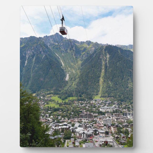 Chamonix - Frankreich Fotoplatte (Vorderseite)