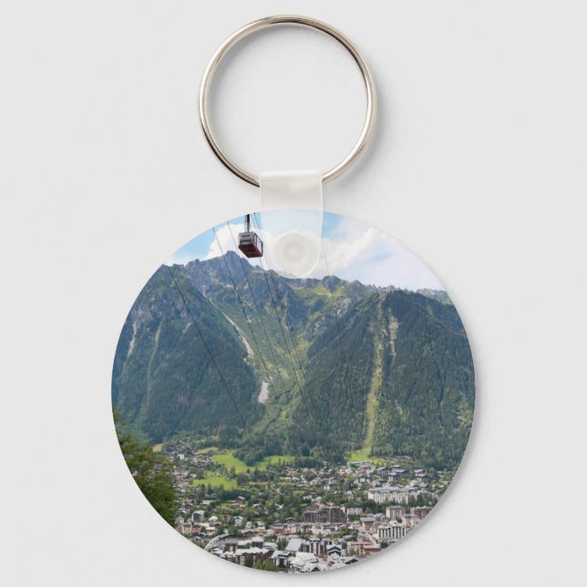 Chamonix - Frankreich Schlüsselanhänger (Vorderseite)