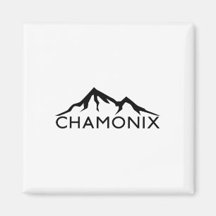 Chamonix Frankreich Skifahren Magnet