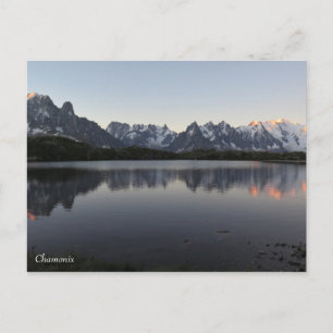Chamonix Französische Alpen Postkarte