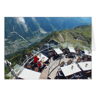 Chamonix im Tal, Französische Alpen