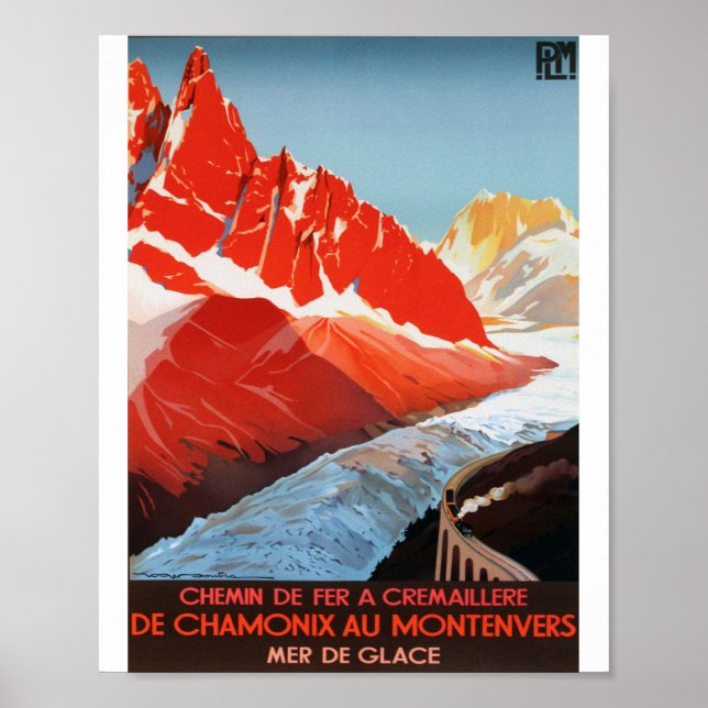 CHAMONIX MOMTENVERE POSTER (Vorne)