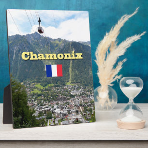 Chamonix - Mont Blanc Fotoplatte