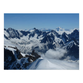 Chamonix Mont Blanc French Alps Poster