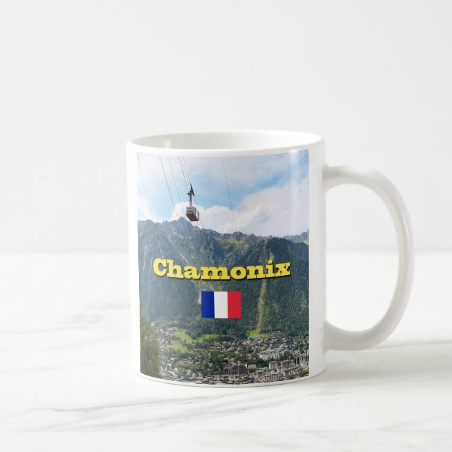 Chamonix - Mont Blanc Kaffeetasse (Rechts)