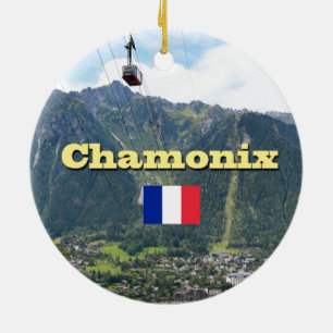 Chamonix - Mont Blanc Keramikornament