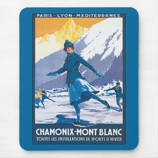 Chamonix-Mont Blanc Mousepad (Vorne)