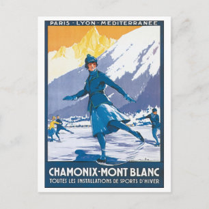 Chamonix Mont Blanc Postkarte