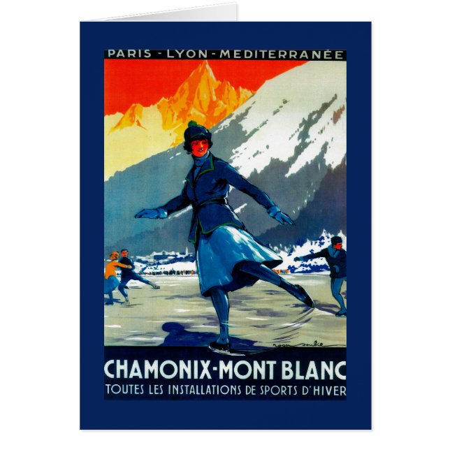 Chamonix-Mont-Blanc Vintages PosterEuropa (Vorne)