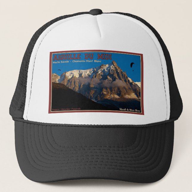 Chamonix - Paragleiter Truckerkappe (Vorderseite)