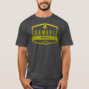 Chamonix Ski Resort Frankreich T-Shirt