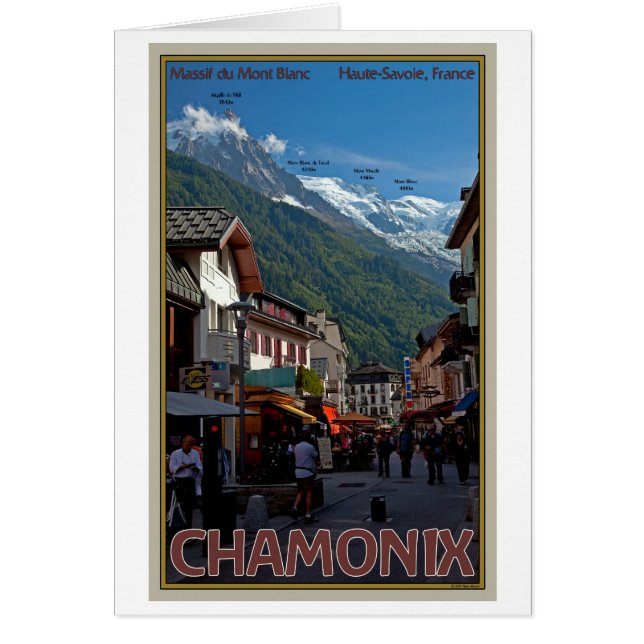 Chamonix-Stadt (Vorne)