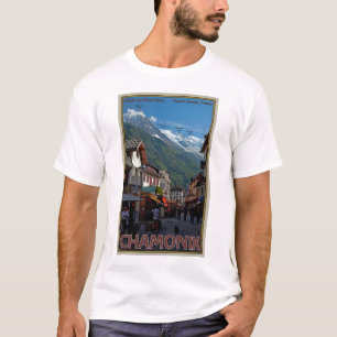 Chamonix-Stadt T-Shirt