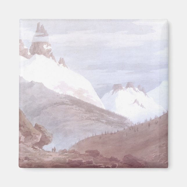 Chamonix und Martigny Magnet (Vorne)