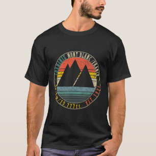 Chamonix Valley Mont Blanc Frankreich Snowboard T-Shirt