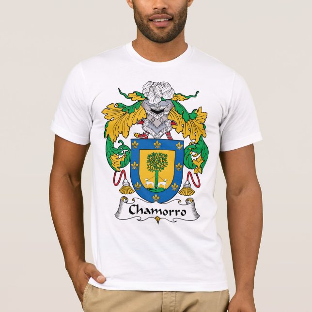 Chamorro Familienwappen T-Shirt (Vorderseite)