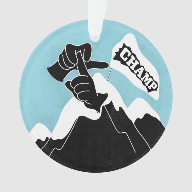 Champ - ASL-Design Ornament (Vorderseite)