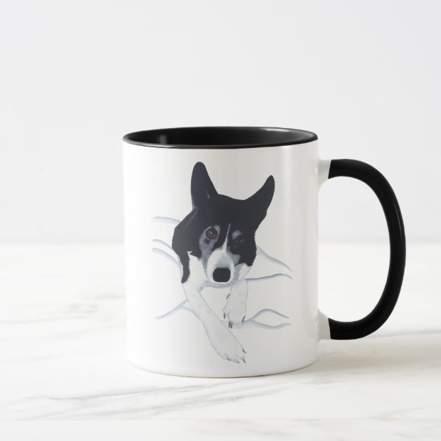 Champ Border Collie Dog Lover Tasse (Rechts)