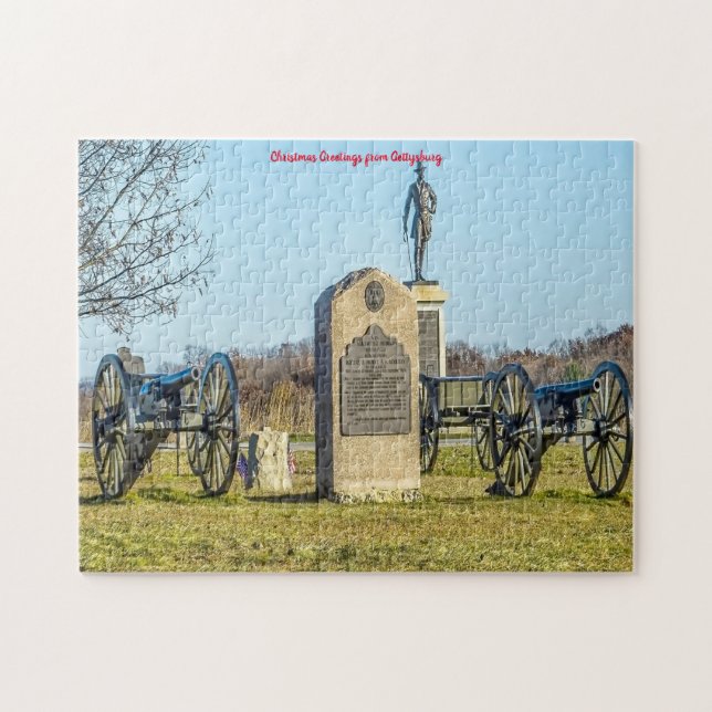 Champ de bataille de Gettysburg. Jigsaw Puzzle (Horizontal)