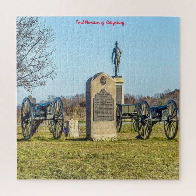 Champ de bataille de Gettysburg. Jigsaw Puzzle (Vertical)