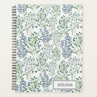Champ de fleurs bleues