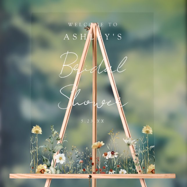 Champ de fleurs sauvages estivales pour la fête de (Neutre)