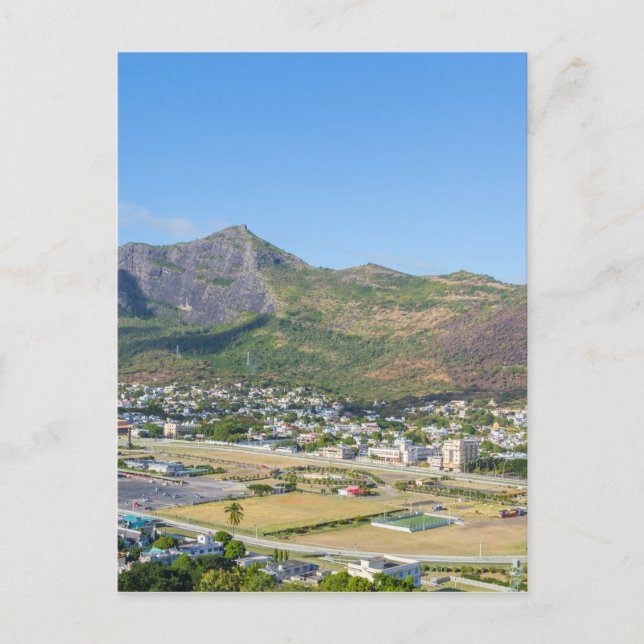 Champ de Mars in Port Louis, Hauptstadt Mauriti Postkarte (Vorderseite)