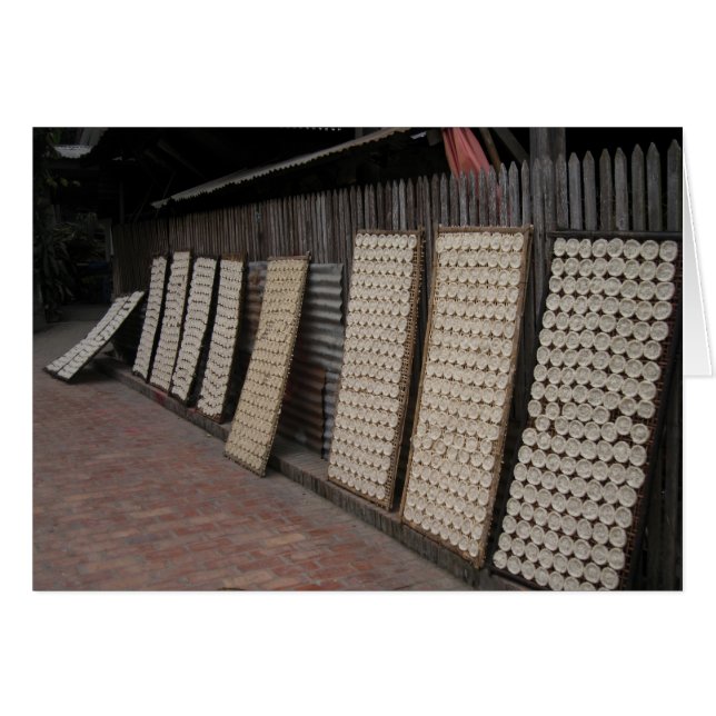 Champ de riz laotien (Devant Horizontal)