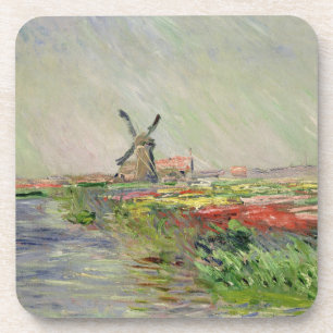 Champ de Tulipes en Hollande - Claude Monet - 1886 Getränkeuntersetzer